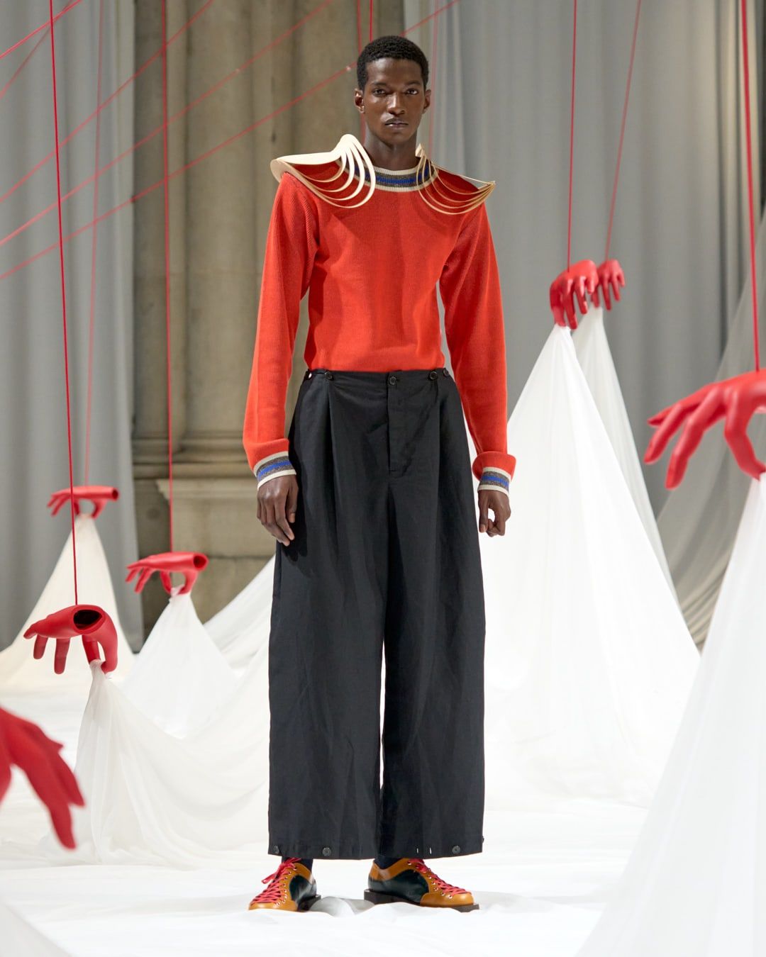 See all the looks from Henrik Vibskov's SS25 collection - Vogue
