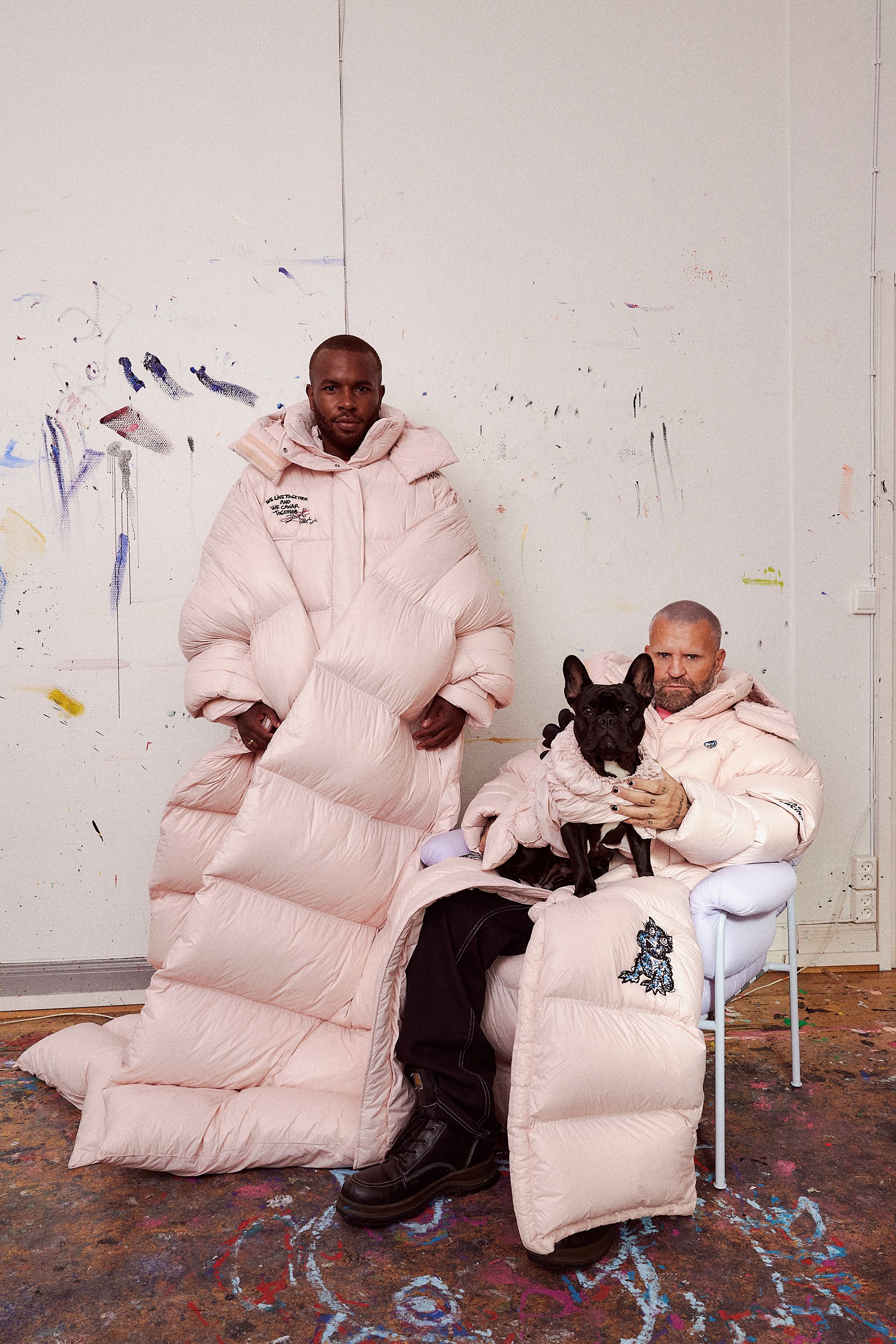 Enter Holzweiler and Bjarne Melgaard's pink and playful PFW