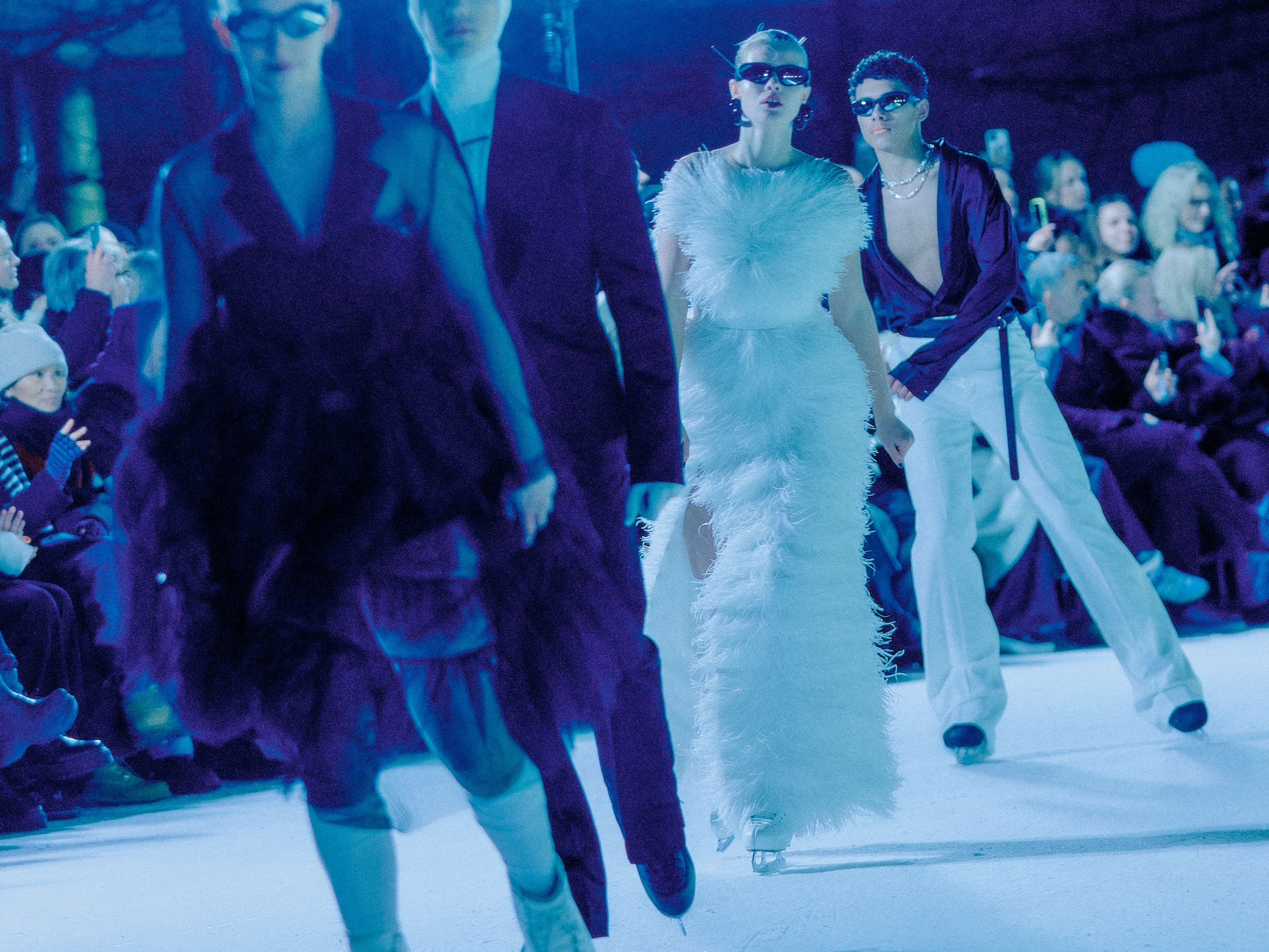 Soeren Le Schmidt on ice: The Danish designer's latest runway show